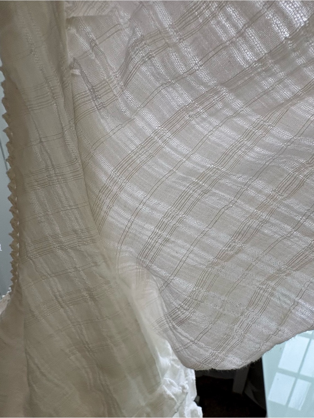 Midi Ruffle-Smock Dress, S - Picture 5 of 6